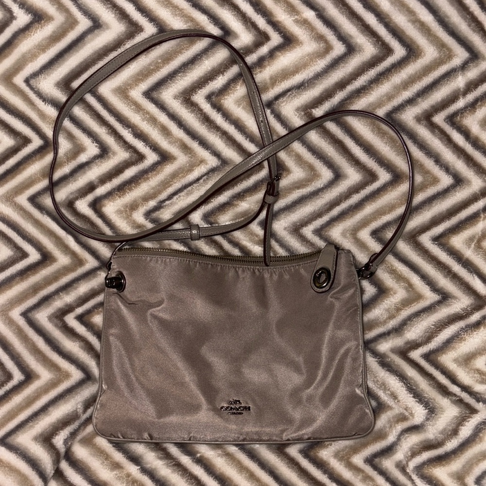 Coach Tan Crossbody Bag - very good condition